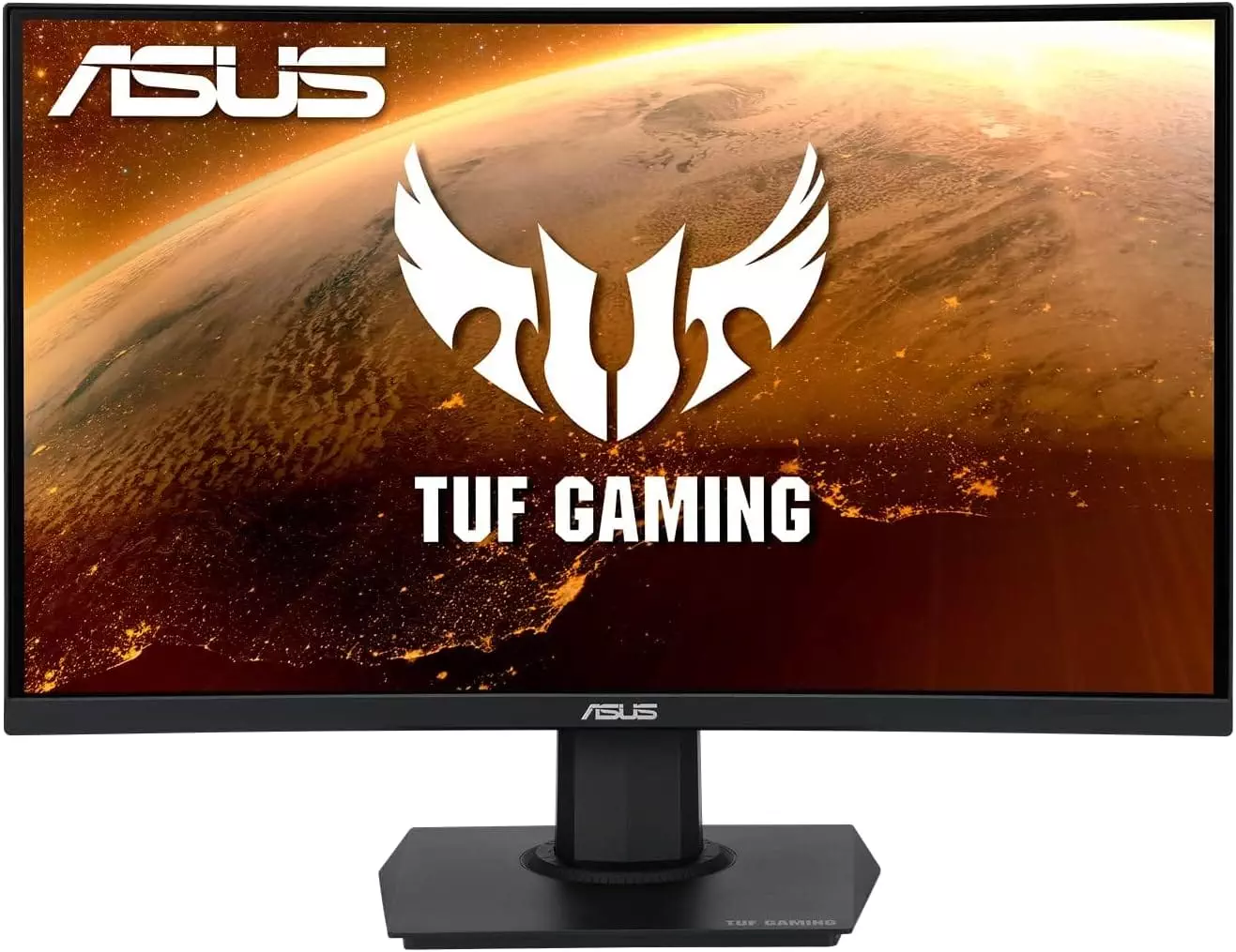 ASUS TUF Gaming VG24VQE | 24 Inch Full HD Curved Monitor | 165 Hz, 1ms MPRT, FreeSync Premium | VA Panel, 16:9, 1920 x 1080, DisplayPort, HDMI