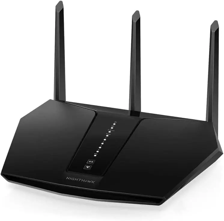 NETGEAR RAX30 WiFi 6 Router AX2400 (5 Streams with up to 2.4 Gbps, Nighthawk WLAN Router Coverage up to 125 m², Smart Roaming)